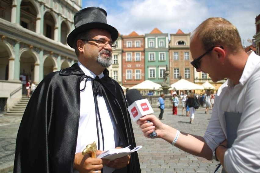 Nowy hejnał z wieży Ratusza w Poznaniu z okazji jubileuszu