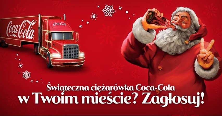 Czy do Sosnowca przyjadą ciężarówki Coca Coli? Trwa głosowanie