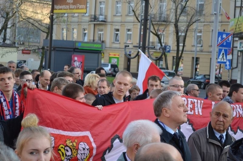 Częstochowa. Marsz Niepodległości środowisk prawicowych