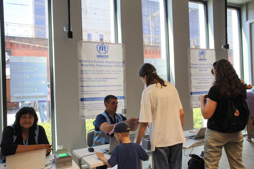 Agencja OZN ds. Uchodźców (UNHCR) we Wrocławiu otwarta....