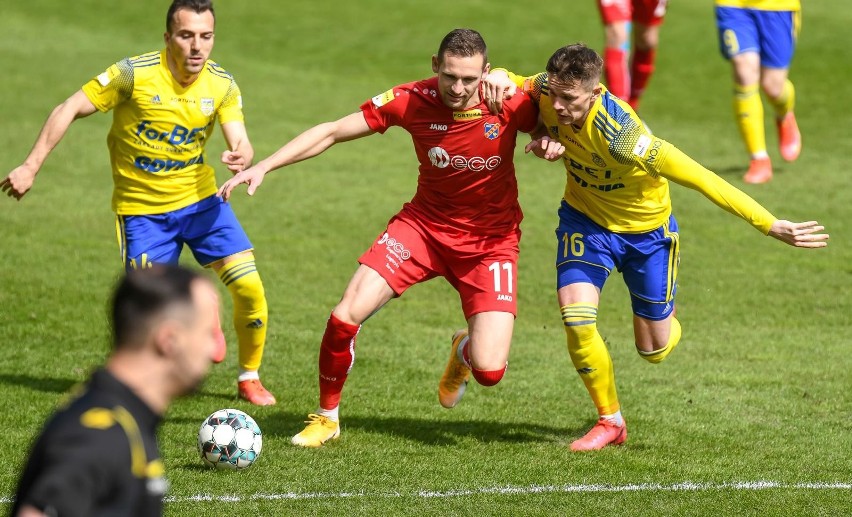 Arka Gdynia - Odra Opole 1:1 (0:1)