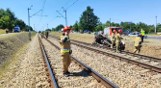 Tragiczny wypadek w Blachowni (pow. częstochowski). Samochód wjechał pod pociąg Intercity