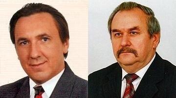 Antoni Cydzik (z lewej) i Jan Zabłudowski