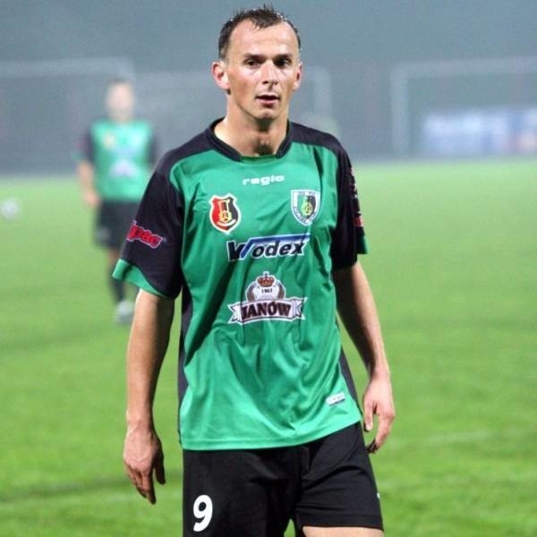 Tomasz Walat będzie teraz strzelał bramki dla czwartoligowej drużyny Siarki Tarnobrzeg. (Fot. M. Radzimowski).