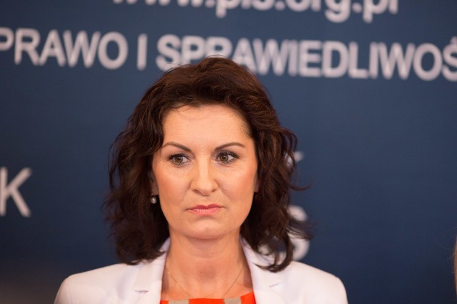 Anna Mrowińska, kandydatka  Prawa i Sprawiedliwości na prezydenta Słupska, od niedawna pracuje zawodowo w Głównym Inspektoracie Pracy