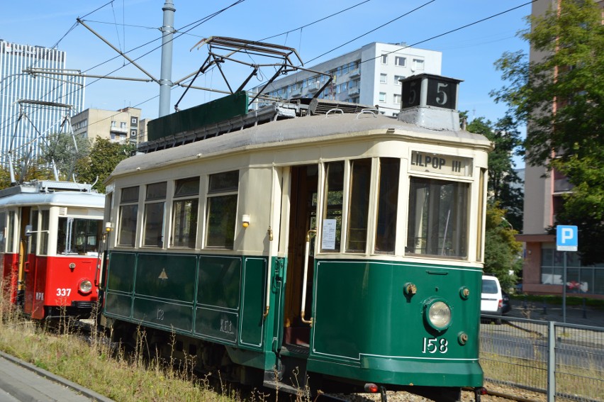 Wystawa taboru tramwajowego na al. Kościuszki! ZDJĘCIA