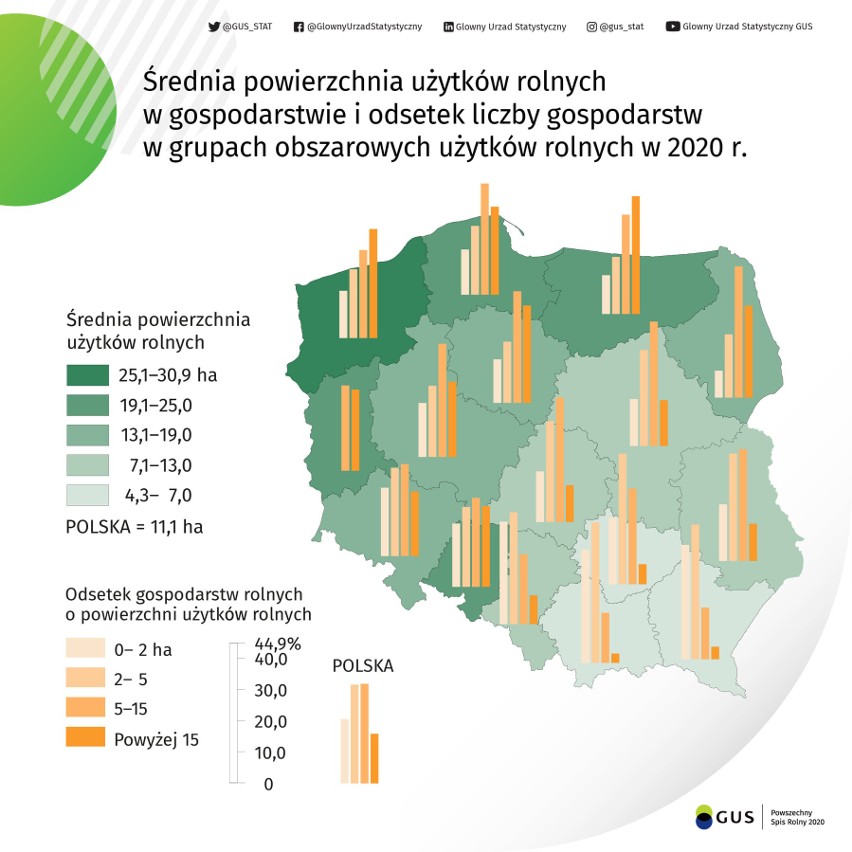 Jest coraz mniej gospodarstw rolnych, za to są one coraz większe. Nasze rolnictwo czekają wyzwania