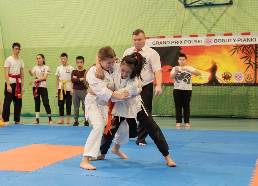 Boguty-Pianki. Karatecy walczyli w II Grand Prix Polski, 15.02.2020. Przyjechało 180 zawodników z Polski, Holandii i Wietnamu