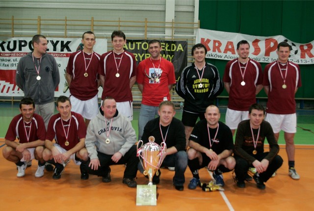 Auto Giełda Rybitwy - mistrz Krakowskiej Ligi Futsalu w sezonie 2007/2008