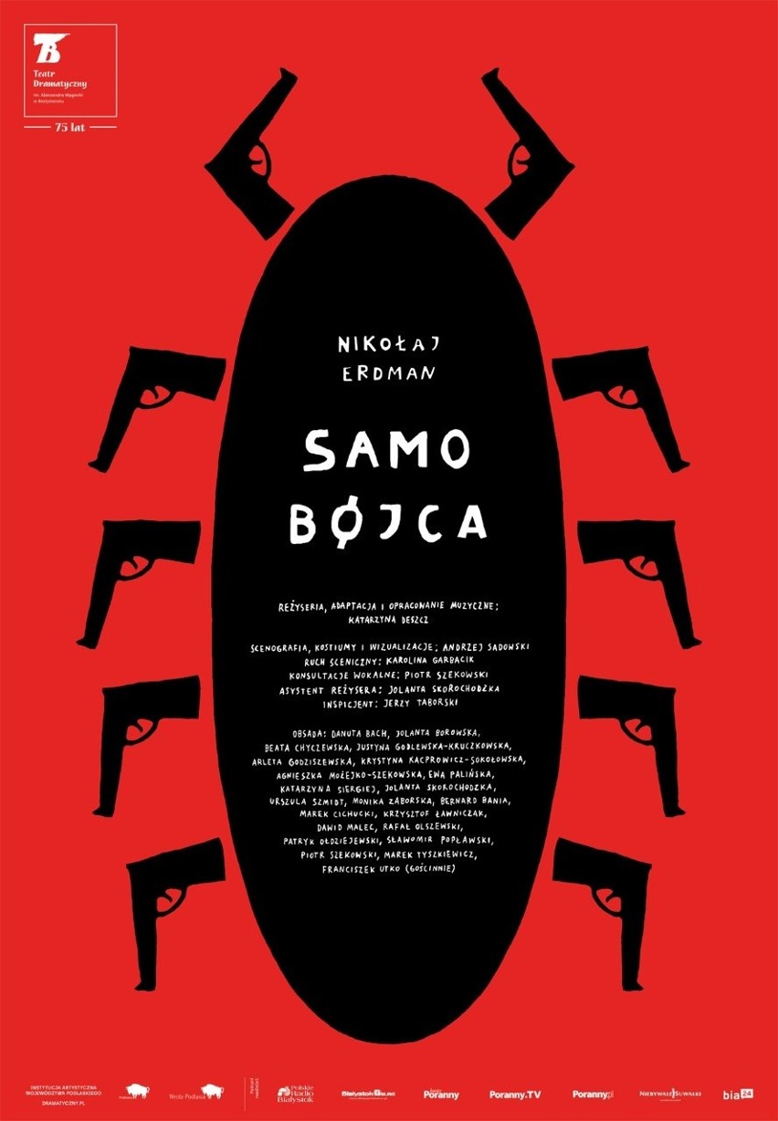 Plakaty Teatru Dramatycznego w Białymstoku, stworzone przez utalentowanych grafików, na czterech zagranicznych konkursach graficznych