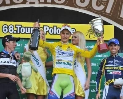 Peter Sagan fetuje w Krakowie Fot. Michał Klag