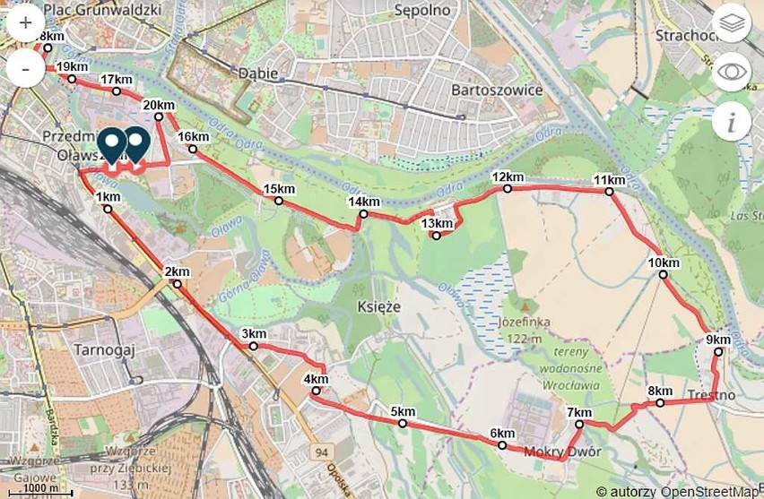Już w sobotę półmaraton we Wrocławiu. Zablokowane ulice [MAPA]