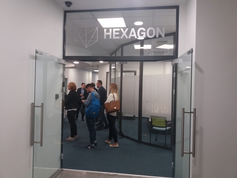 W otwarciu nowej siedzimy Hexagon w Łodzi wzięła udział...