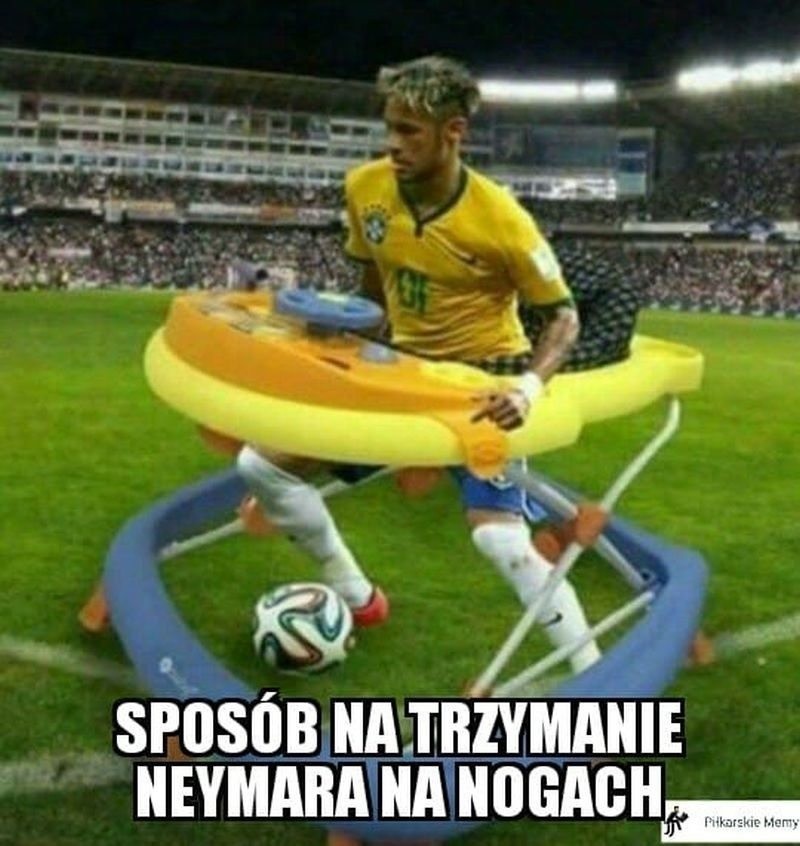 Turlający Neymar [MEMY]