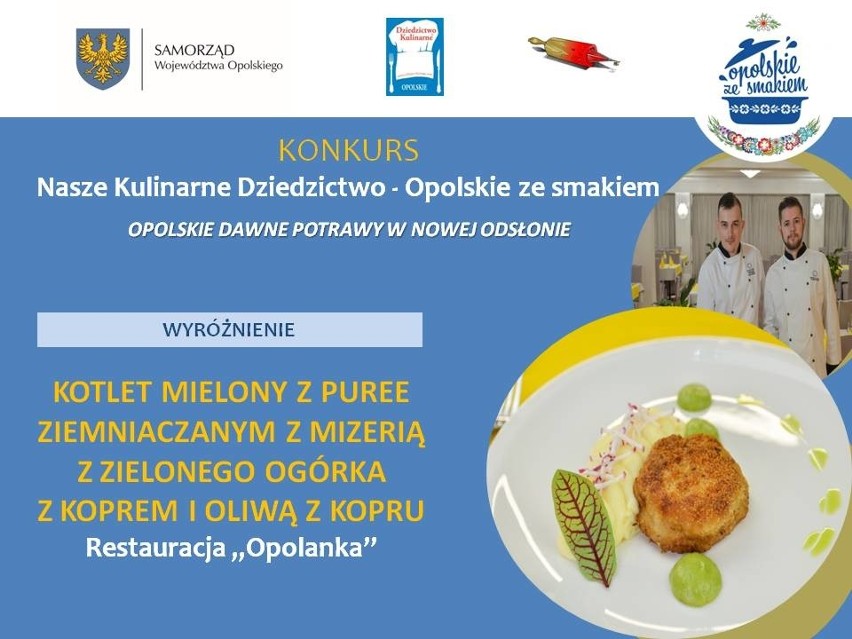 Nasze kulinarne dziedzictwo - Opolskie ze smakiem 2020. Zobaczcie nagrodzone w konkursie potrawy