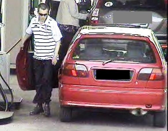 Na stacji benzynowej w Łodzi złodziej ukradł paliwo i potrącił kobietę.