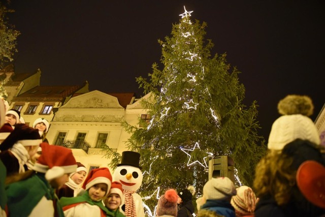 Choinka "Nowości" rozbłysła tysiącami świateł [ZDJĘCIA]