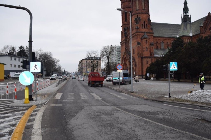 88-latek potrącił czterech chłopców na pasach w centrum Tarnowa