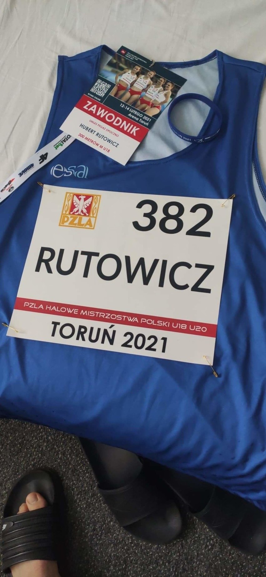 Lekkoatleci UMLKS Pegaz Opoczno startowali w mistrzostwach Polski w Toruniu. Zdjęcia