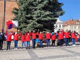 W Sandomierzu obchodzono Światowy Dzień Osób z Zespołem Downa. Był niezwykły przemarsz na Rynek. Zobacz zdjęcia