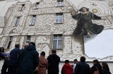 Mural Mikołaja Kopernika "przekazany mieszkańcom" Grudziądza. Projekt zrealizowało GTK. Zobacz zdjęcia