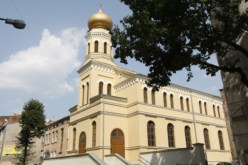 Cerkiew prawosławna pw. św. Olgi przy ul. Piramowicza 12.