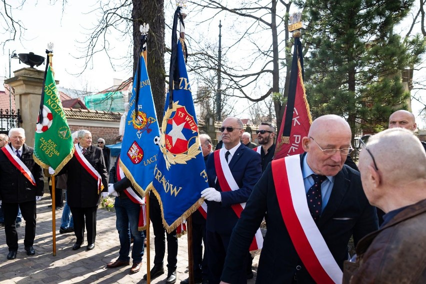 Pogrzeb Ryszarda Niemca na cmentarzu Rakowickim w Krakowie...