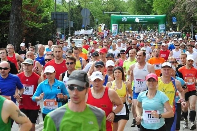 W II Maratonie Opolskim wystartowało około 600 zawodników.
