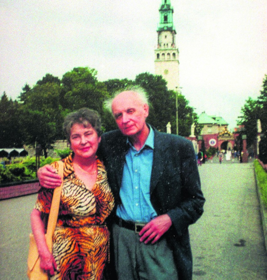 Wojciech Kilar z żoną Barbarą. Kompozytor zawsze podkreślał,...
