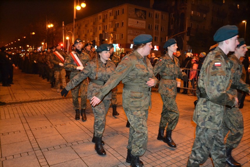 Święto Niepodległości w Częstochowie. Główne uroczystości na Placu Biegańskiego [ZDJĘCIA]