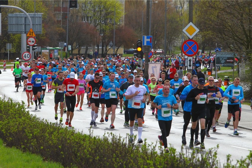 Uczestnikom Półmaratonu w zeszłym roku pogoda dopisała...