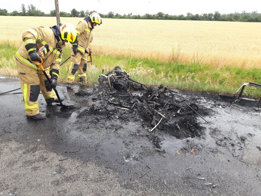 Powodem pożaru było najprawdopodobniej zwarcie instalacji...