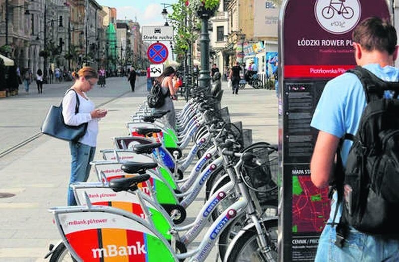 Łódzki Rower Publiczny. Którędy jeżdżą cykliści i ilu ich jest? [MAPY]