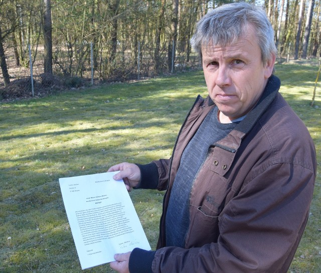 Zdzisław Pocheć, inicjator protestu w sprawie budowy kurników