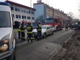 Kolizja na ulicy Wrocławskiej w Opolu. Zderzyły się dwa samochody
