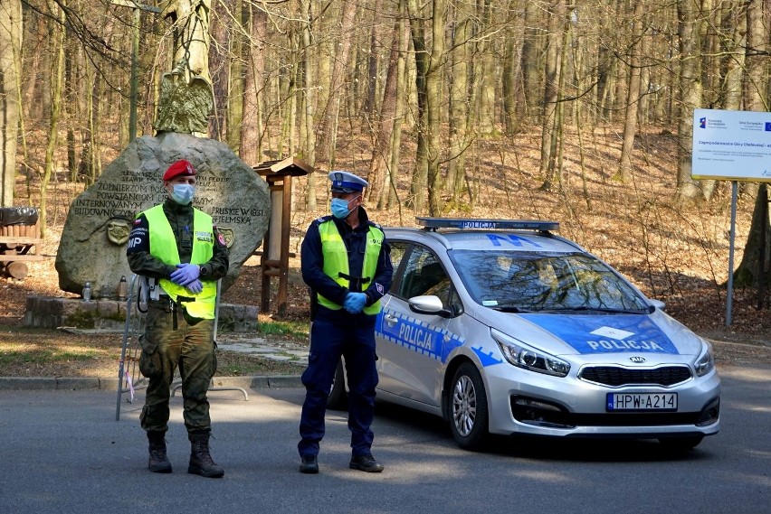 Koszalin w czasie koronawirusa stale pod nadzorem służb: policji, straży miejskiej, żandarmerii ZDJĘCIA