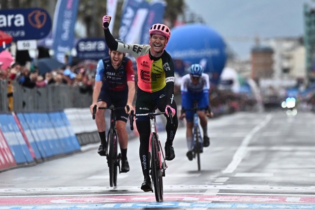 Magnus Cort Nielsen wygrał wtorkowy etap Giro d'Italia.