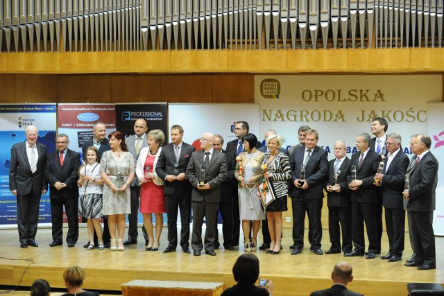 Nagrodzeni Opolską Nagrodą Jakości 2012, Znakomici Przywódcy i Znakomici Pełnomocnicy Systemów Zarządzania.