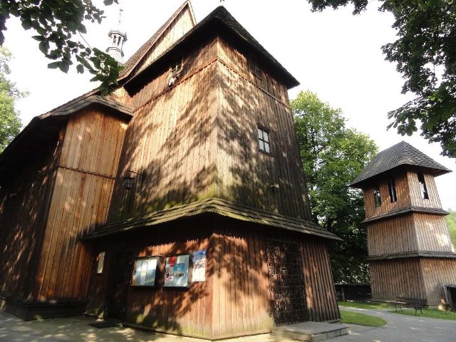 Kościół w Racławicach w gminie Jerzmanowice-Przeginia