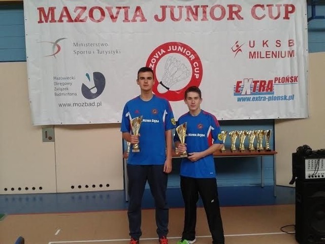 Paweł Kopeć (z lewej) i Rafał Lejko byli bardzo zadowoleni po turnieju w Zielonce..
