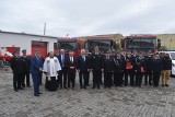 Nowe wozy strażackie i łodzie ratownicze trafiły do lubuskich strażaków. W Krośnie Odrz. doszło do uroczystego przekazania sprzętu WIDEO