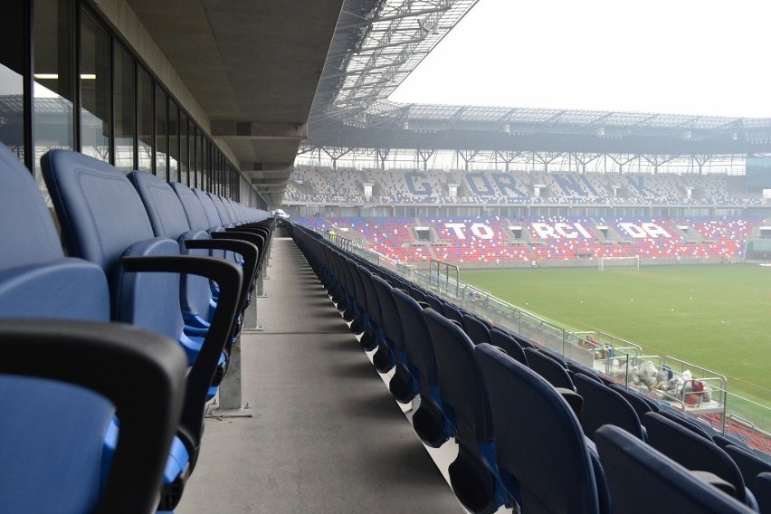 Zwiedziliśmy nowy stadion Górnika Zabrze przed otwarciem [ZDJĘCIA]