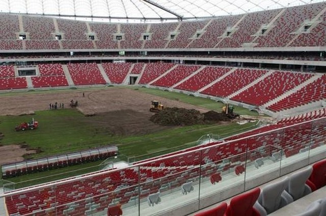 Krzesła z Grupy Nowy Styl zamontowano m. in. na Stadionie Narodowym w Warszawie.