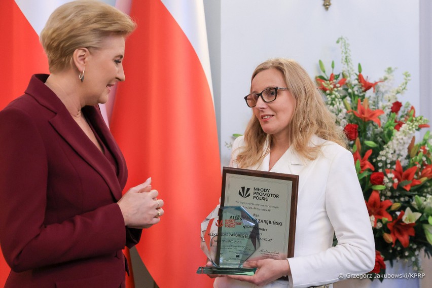 Gala rozdania nagród w Pałacu Prezydenckim w Warszawie. Nz....