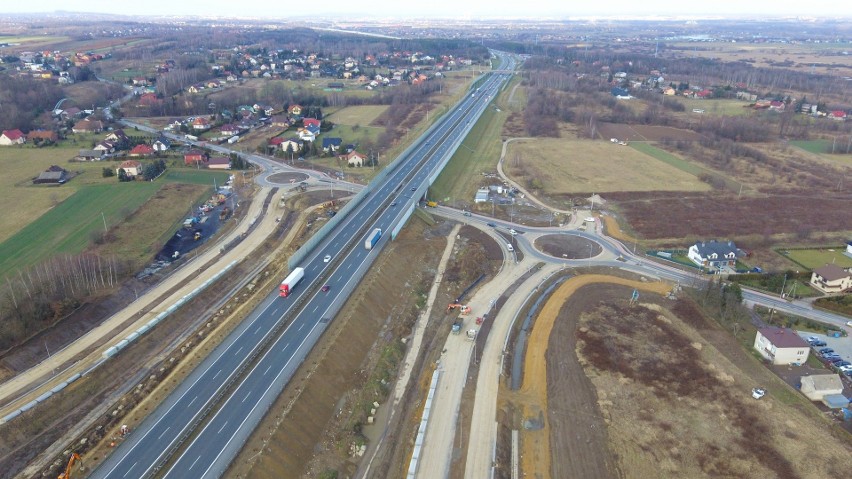 Węzeł A4 pozwoli dojechać szybciej do Niepołomic