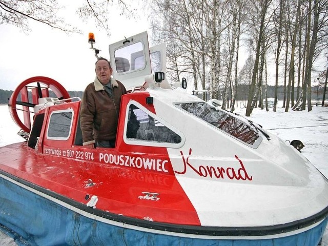 Pilot poduszkowca Wiesław Wielochowski