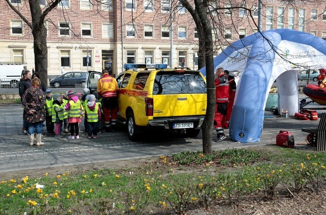 W środę na Alei Kwiatowej odbyła się impreza „Woda - źródłem życia” organizowana przez Międzynarodowe Targi Szczecińskie 