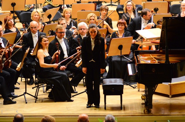 Yulianna Avdeeva była solistką koncertu inaugurującego 67. sezon Filharmonii Poznańskiej.