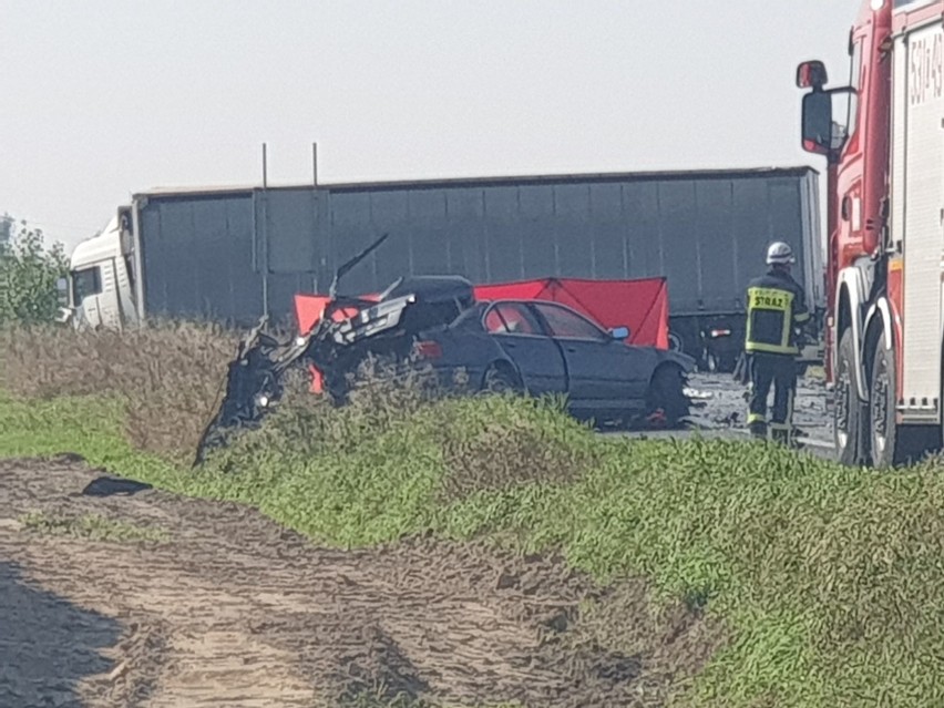 Śmiertelny wypadek na DK5 w Luszkowie pod Świeciem. Są utrudnienia w ruchu