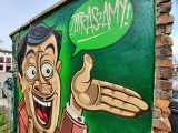 Nowy mural Petiona w Kluczborku. Powstało ich już 18 - zobacz wszystkie! [ZDJĘCIA]